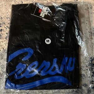 The Marathon Clothing Black and Blue Tee